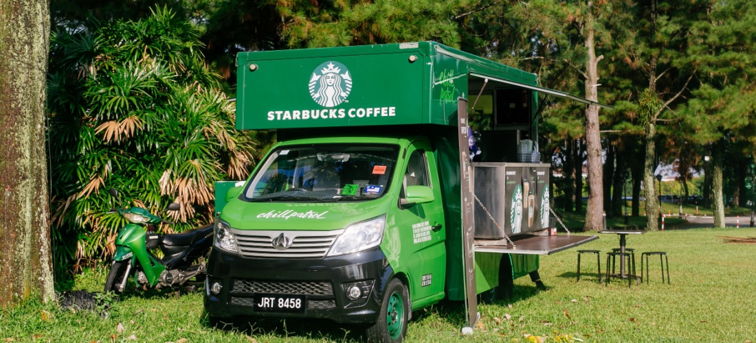 Foodtruck de starbucks